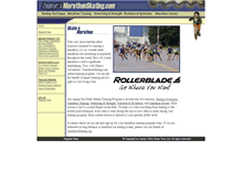 Tablet Screenshot of marathonskating.com